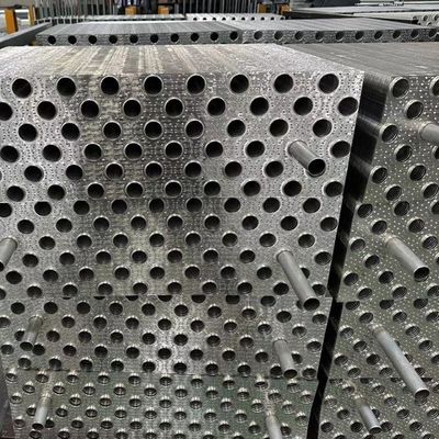 High Heat Transfer Performance Condensing Louvers Specification 21*21.65mm Anticorrosive Aluminum