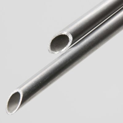 The Heat Transfer Grooved Aluminum Pipe 3003 Aluminum Inside Threaded Aluminum Tube 9.5mm
