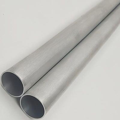 Grade 3003 Aluminum Tube H14 Corrosion Resistant Silver Aluminum Tube