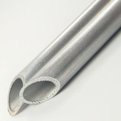 3003 Internal Thread Aluminum Tube, 7mm External Diameter, Heat Exchange