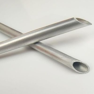 3003 Aluminum Grooved Aluminum Pipe External Diameter 7 Mm