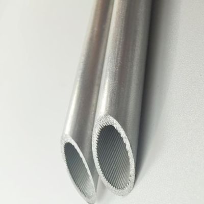 3003 Aluminum Internal Thread Aluminum Tubing Heat Transfer Arear 11mm