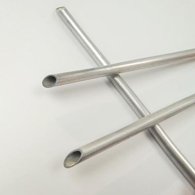 3003 Grooved Aluminum Pipe Internal Threaded Tube Heat Transfer Element Φ7 Mm