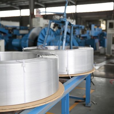 3003 Aluminum Grooved Aluminum Pipe External Diameter 7 Mm