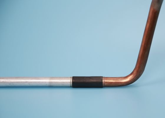 0.24 - 2.00mm Thickness Copper Aluminum Connecting Pipes For Air Tightness