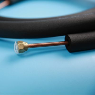 Coil Tube Insulated Copper-Aluminum Pipe Air Conditioning Connection Tubing 3/8"