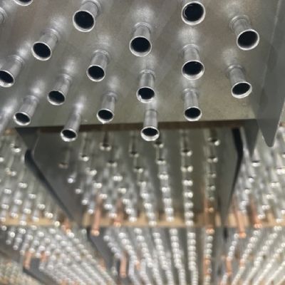 100Mpa 3003 Aluminum Tube Air To Water Heat Exchanger 3003 O Aluminum Alloy Pipe Condenser Tubes