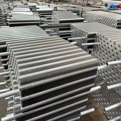 Louver Fin Φ12.3 25*21.65mm Heat Transfer Performance Air Conditioning Condenser Aluminum Fins