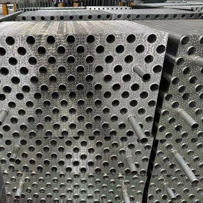 High Heat Transfer Performance Condensing Louvers Specification 21*21.65mm Anticorrosive Aluminum