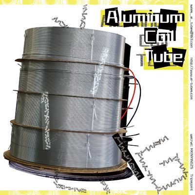 Water Cooling Tower Aluminum Coil Tube Power Plant Aluminum Tubes 1070 D32