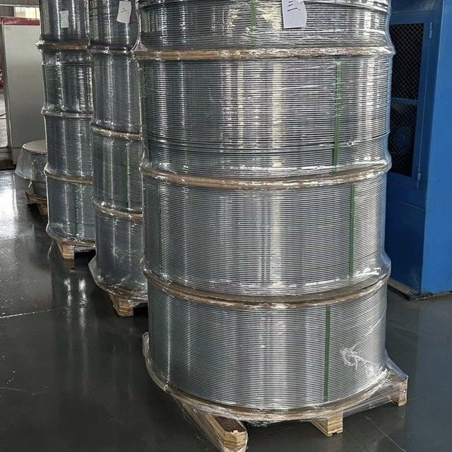 1050 D26 Aluminum Coil Pipe Anticorrosive Aluminum Coiled Power Plant Cooling Water Tower 0