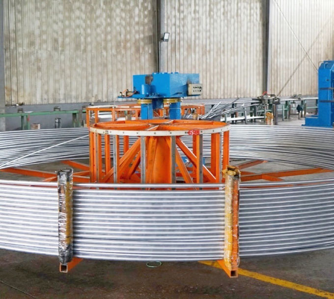 Aluminum Plate Aluminum Coil Tubing 1060 D26 Power Plant Water Cooling Tower 1