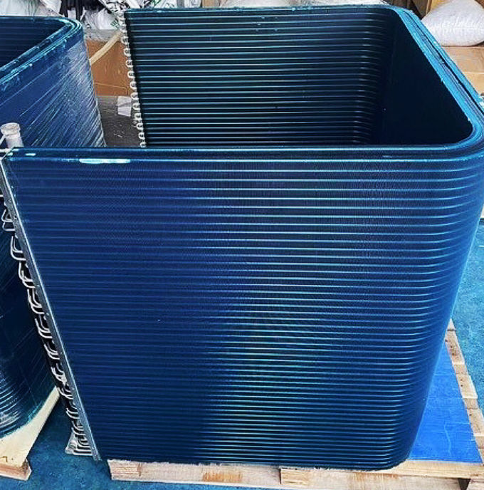 Fin Width 34.5 mm Micro Channel Condenser Corrosion-resistant Aluminum Alloy Drainage Type Fin 1