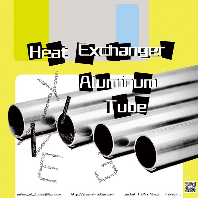 Refrigeration Equipment Piping 20mm Aluminum Pipe 1050A D24 80Mpa Corrosion Resistance 0