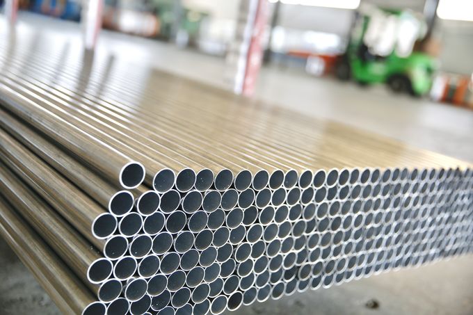 3103 H12 9.7mm Cold Drawn Aluminium Tube For Radiator Extruded Aluminum Tube 1