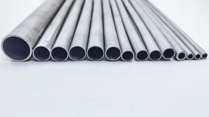 3103 H12 9.7mm Cold Drawn Aluminium Tube For Radiator Extruded Aluminum Tube 0