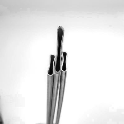buy Car Cooling Radiator Flat Aluminum Tube Car Air Conditioner Aluminum Extruded Pipe 3003 H12 online manufacturer