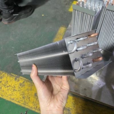 buy 3003 Internal Thread Grooved Aluminum Pipe For Evaporators And Condensers D9.52mm online manufacturer