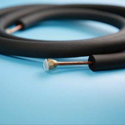 Copper & Aluminum AC Connection Pipe For Air Conditioners With Cotton Insulation 5/8"