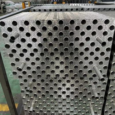 Louver Fin Φ12.3 25*21.65mm Heat Transfer Performance Air Conditioning Condenser Aluminum Fins